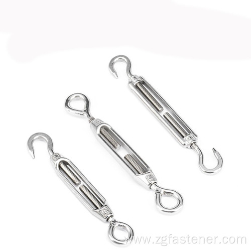 SUS304 SUS316 Stainless steel Turnuckles with eye bolt and hook bolt